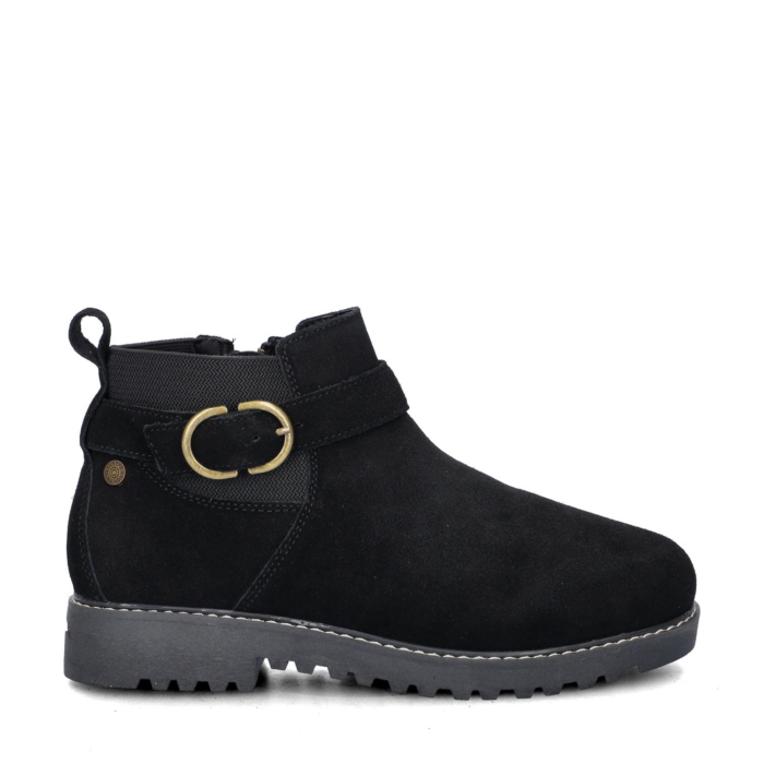 Skechers Arch Fit Marlie enkellaarsjes – Zwart