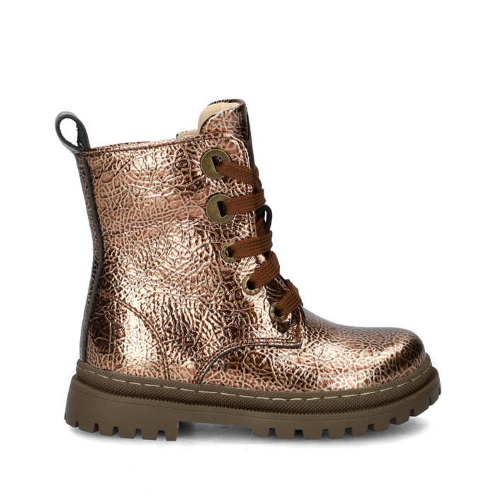Shoesme veterboots – Brons