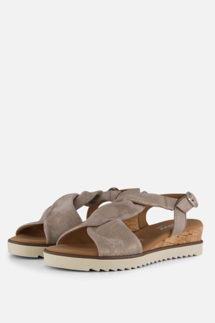 Gabor Sandalen beige Leer