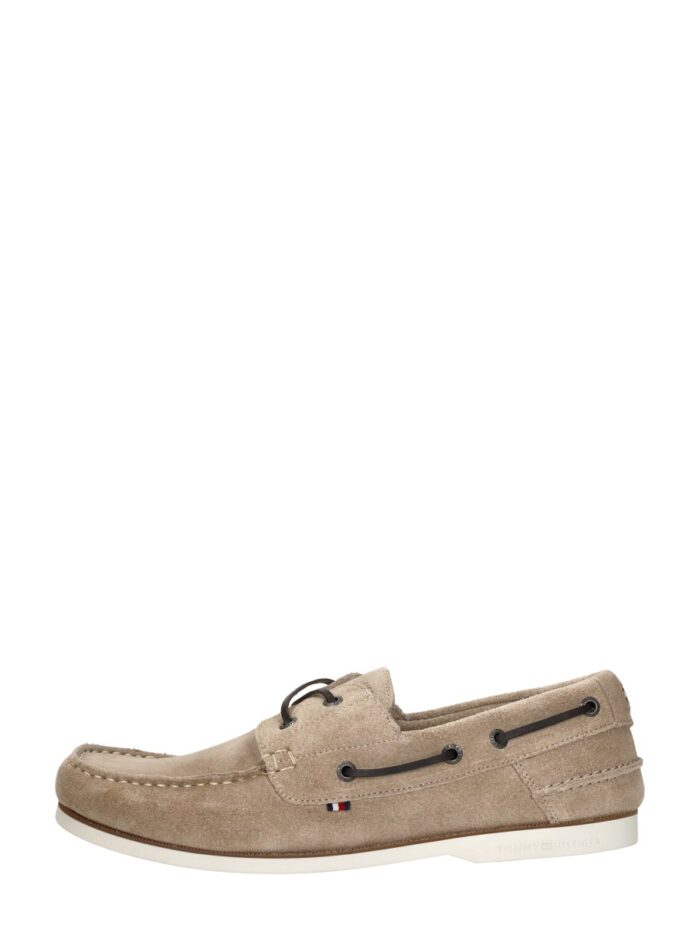 Tommy Hilfiger Sport TH Boat Shoe mocassins & loafers – Beige
