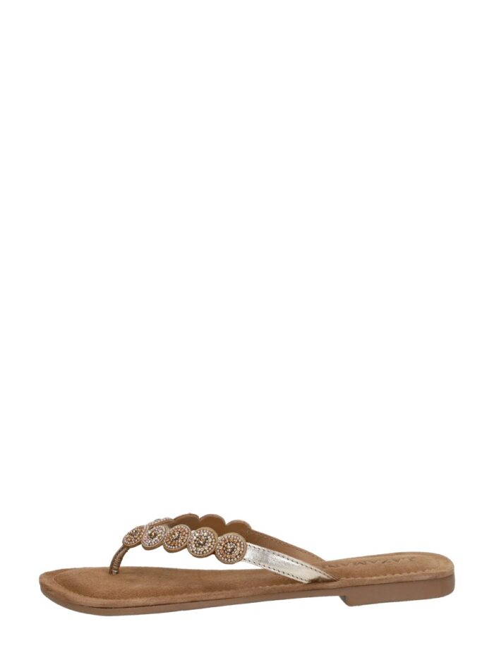 Lazamani Teenslippers – Goudkleur
