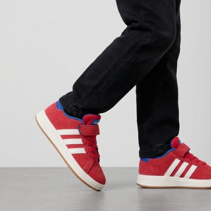 Adidas Grand Court 00 Sneakers rood Suede