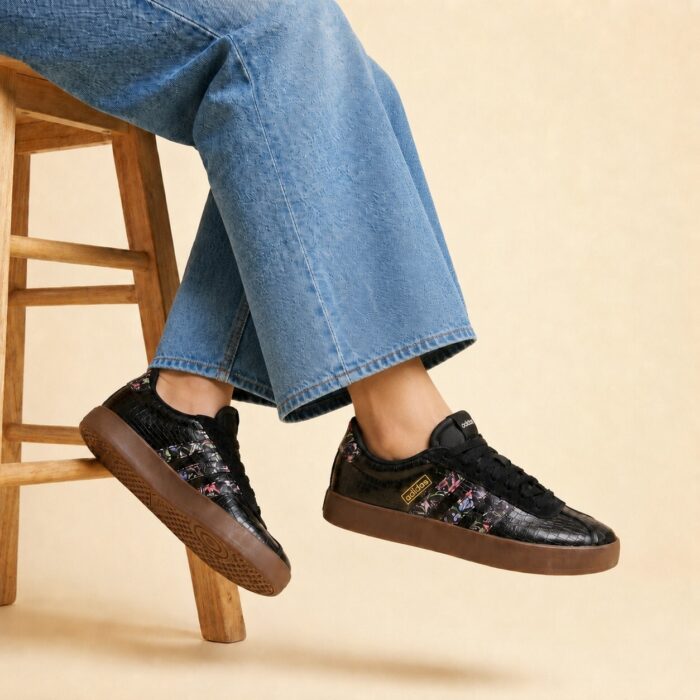 Adidas VL court 3.0 Sneakers zwart