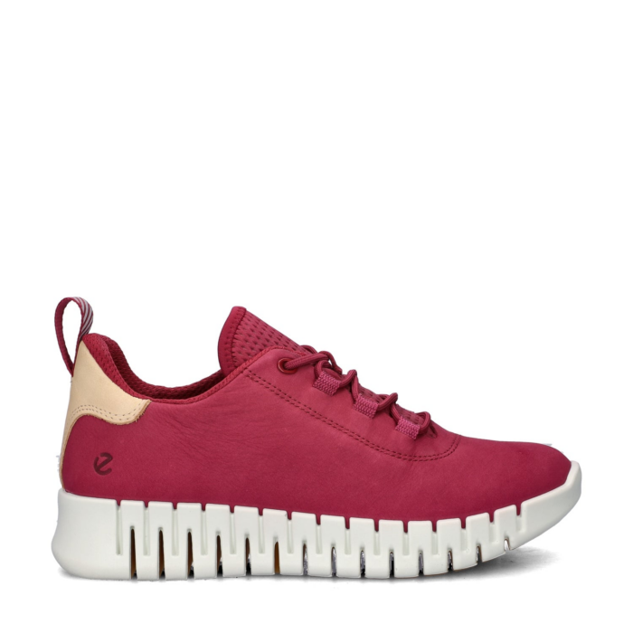 ECCO Gruuv lage sneakers – Rood