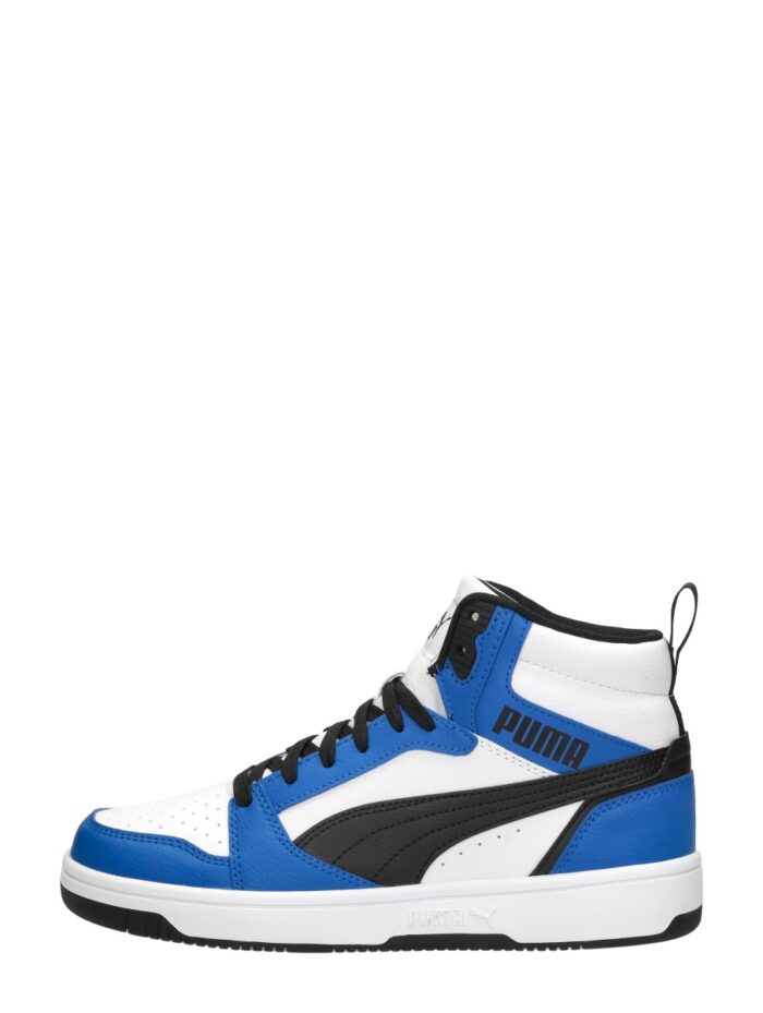Puma Rebound V6 Mid Jr – Kobalt blauw