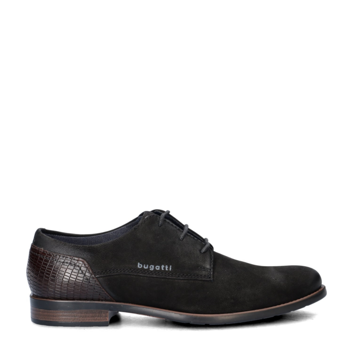 Bugatti lage nette schoenen – Zwart