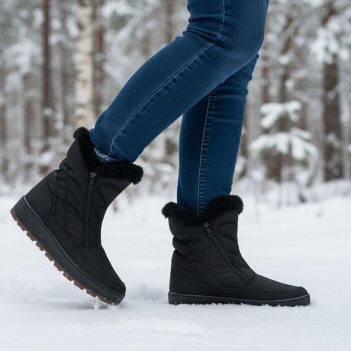 Antarctica Snowboots zwart Nylon