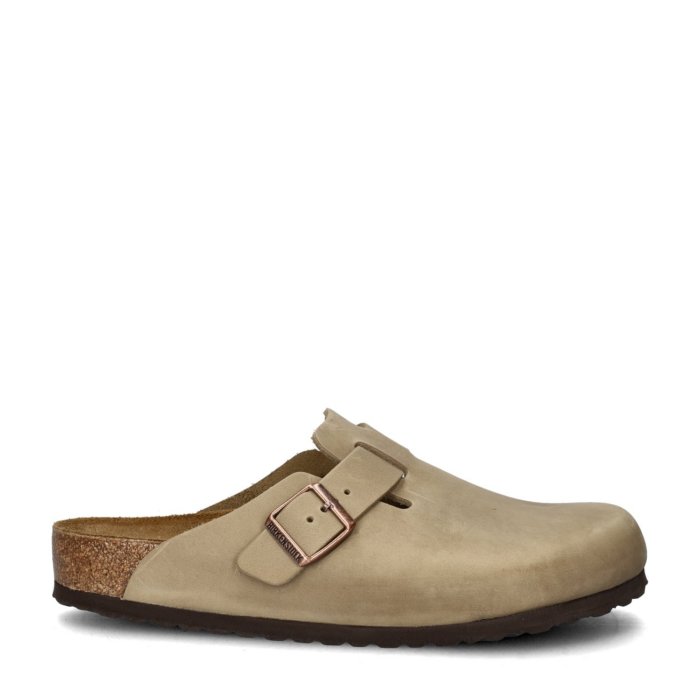 Birkenstock Boston sandalen – Bruin