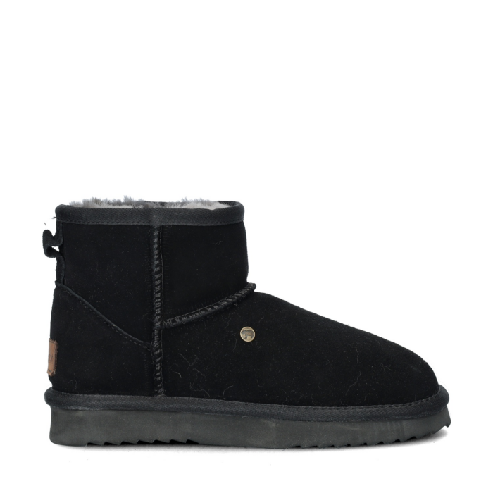 Warmbat Australia Wallaby gevoerde boots – Zwart