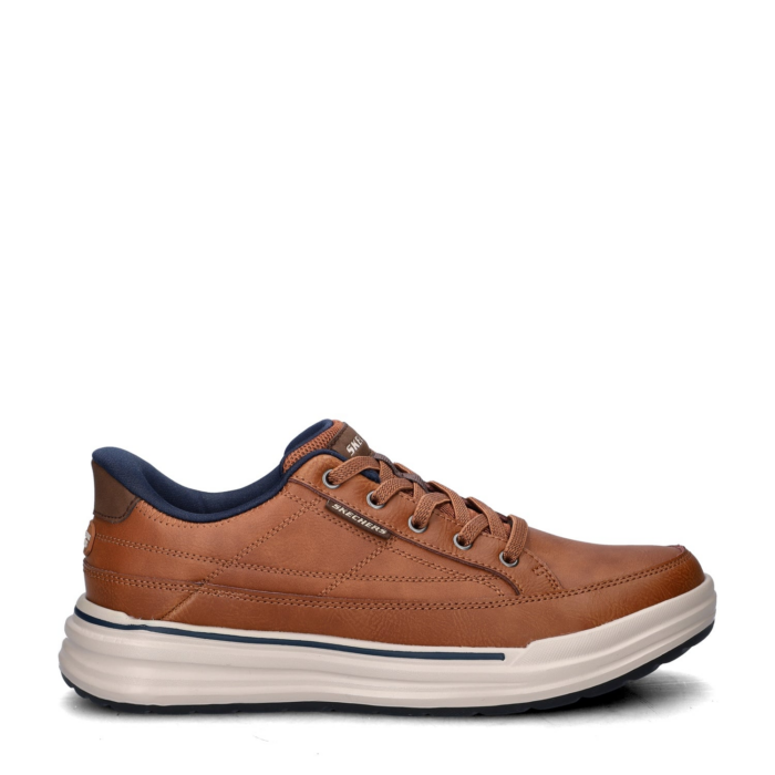 Skechers Hands Free Slip-Ins Sterling lage sneakers – Cognac