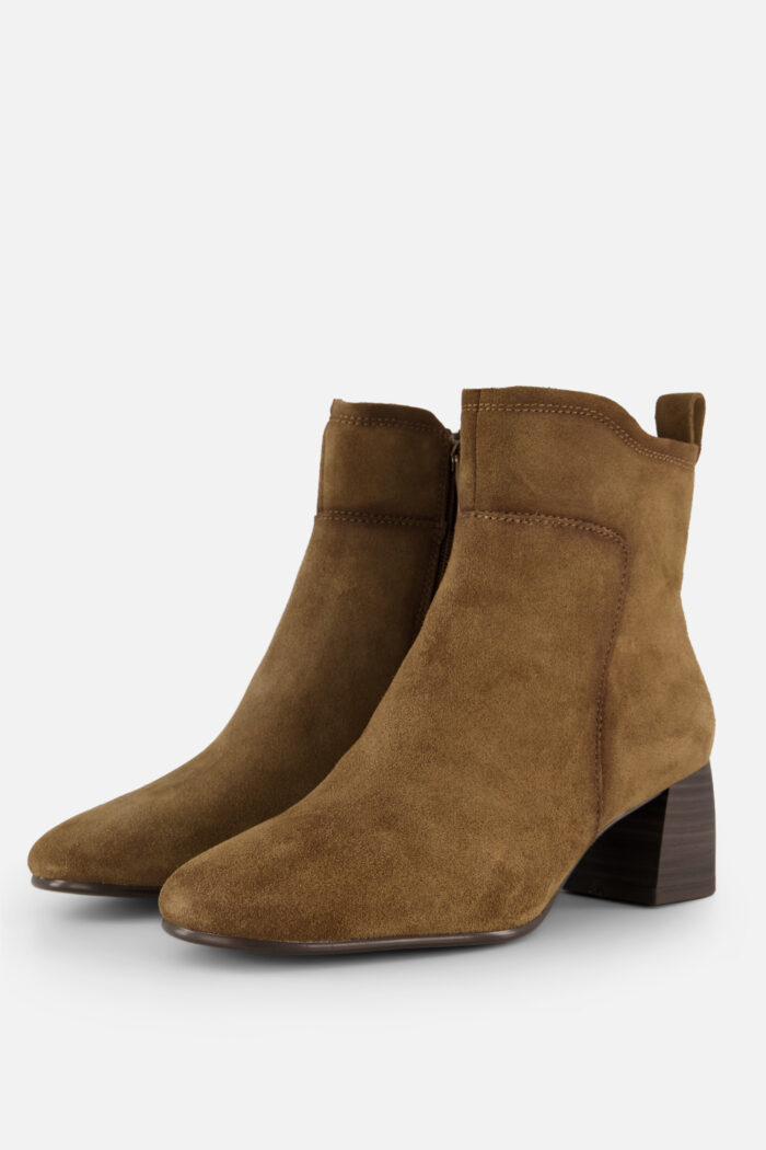 tamaris Enkellaarsjes bruin Leer