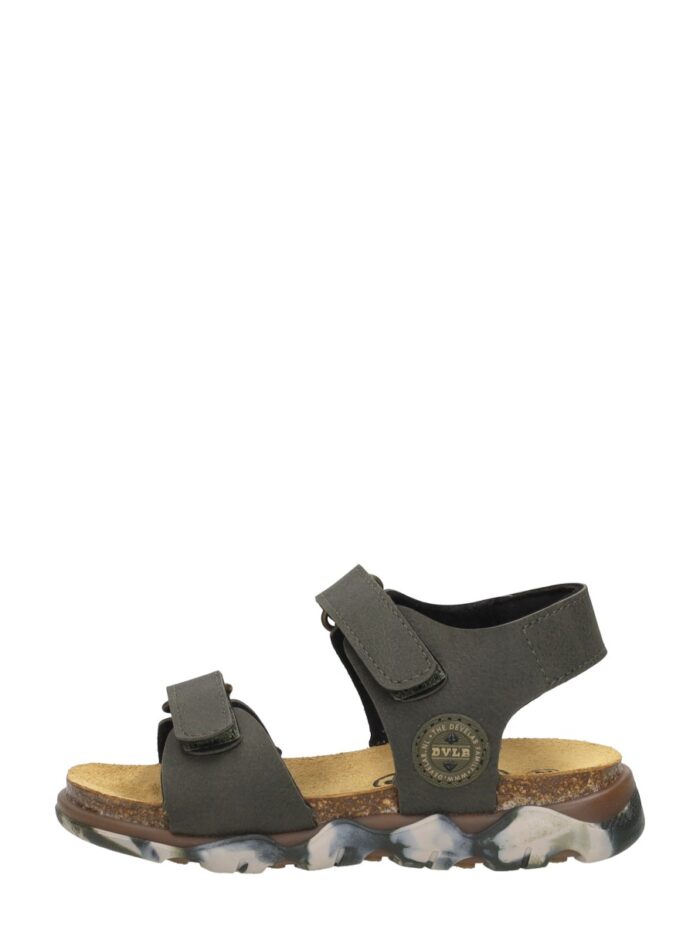 Develab Sandalen groen Imitatieleer
