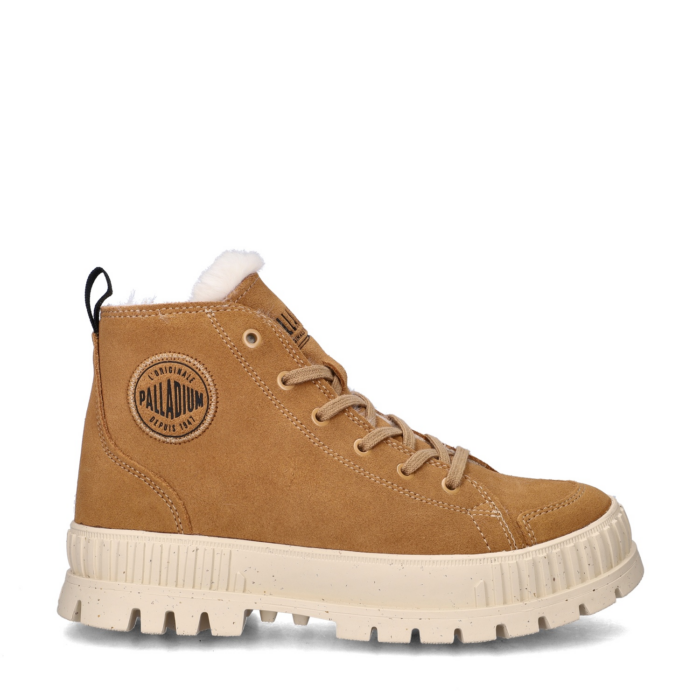 Palladium Pallashock Zip Warm gevoerde boots – Cognac