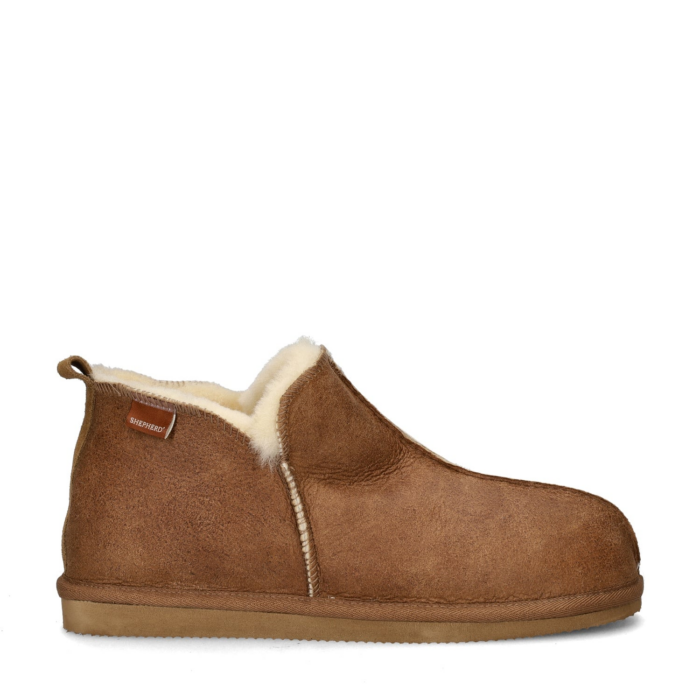 Shepherd Anton pantoffels – Cognac