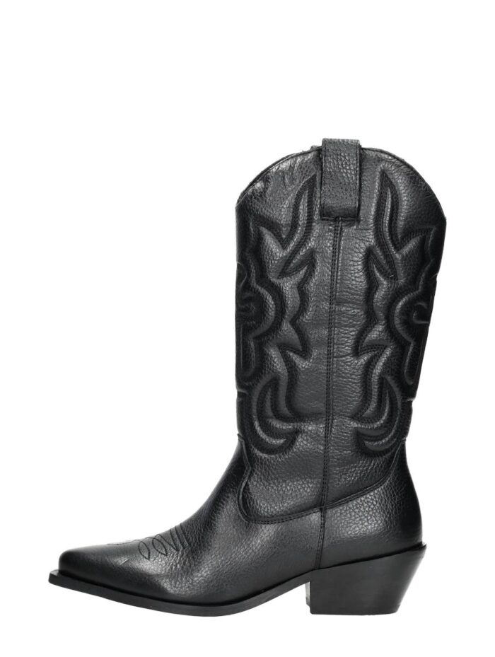 Sub55 Western Boots – Zwart