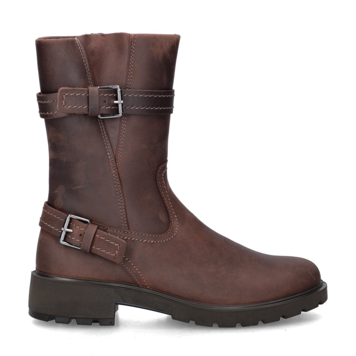 ECCO Metropole Vienna rits- & gesloten boots – Bruin