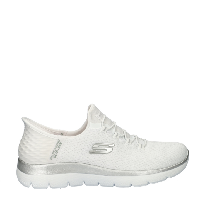 Skechers Hands Free Slip-Ins Summits instapschoenen – Wit