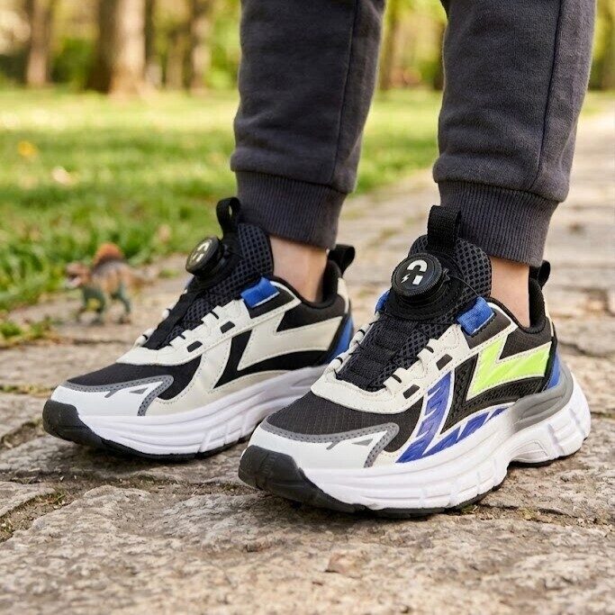 Muyters Sneakers zwart Textiel