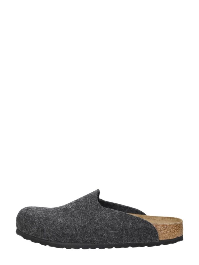 Birkenstock Amsterdam Wool – Donkergrijs