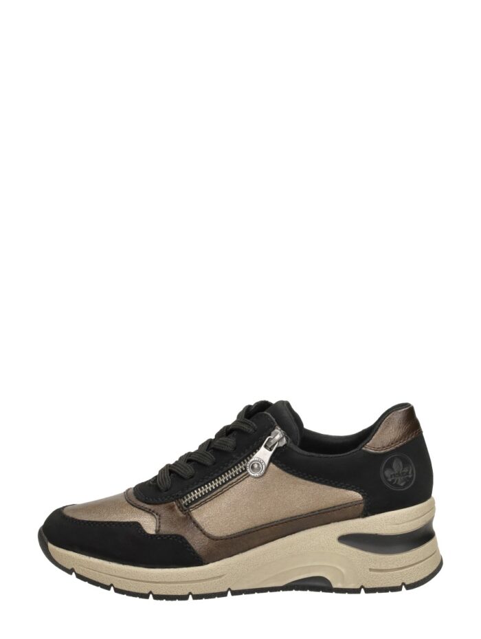 Rieker Sneakers Laag – Donkerbruin