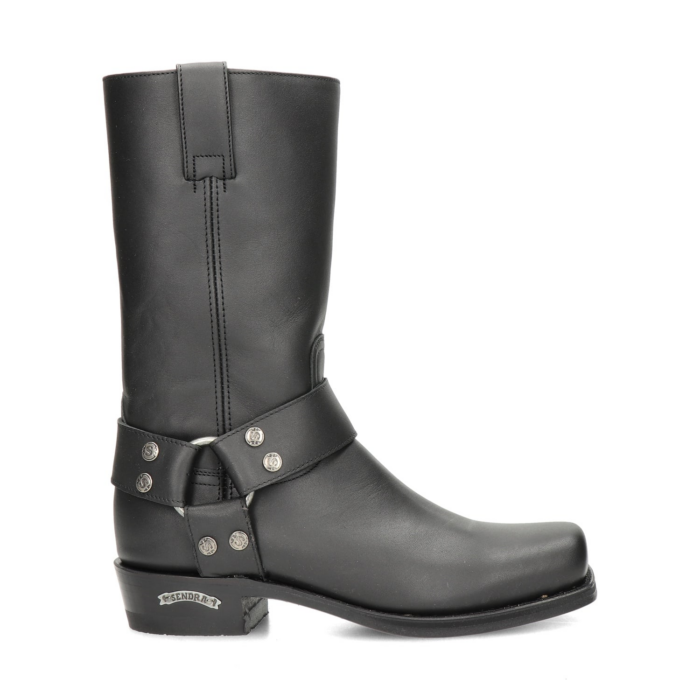 Sendra 1918 Pete bikerboots – Zwart