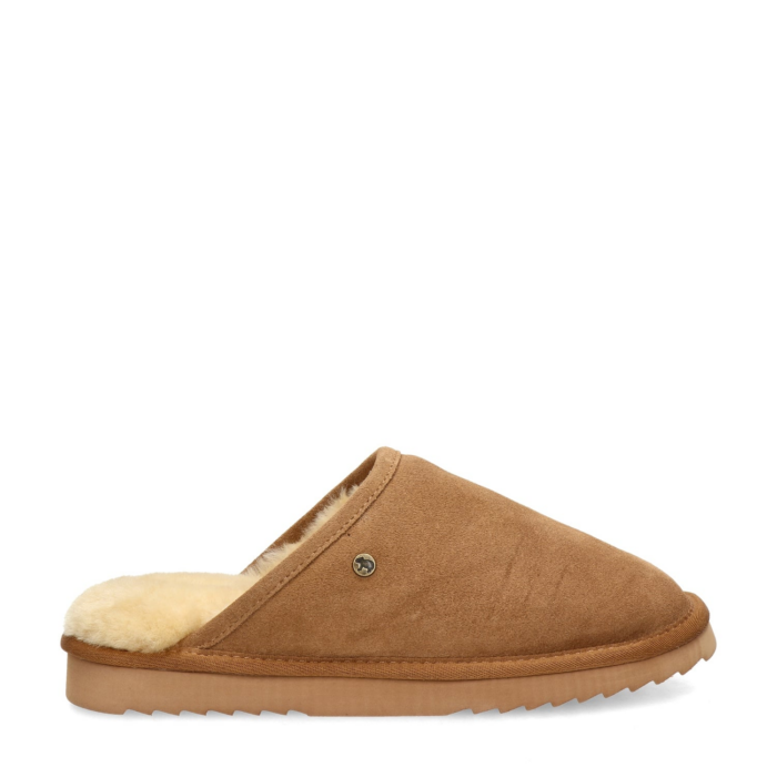 warmbat Pantoffels Classic Cognac Bruin