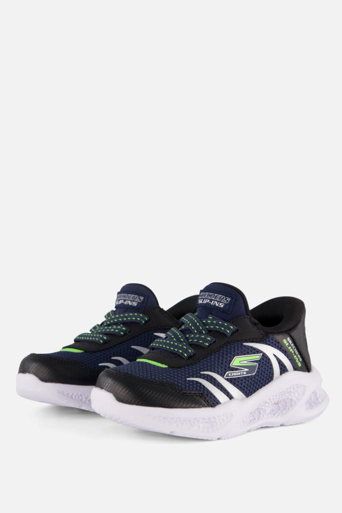 Skechers Meteor Lights Slip-ins Sneakers blauw