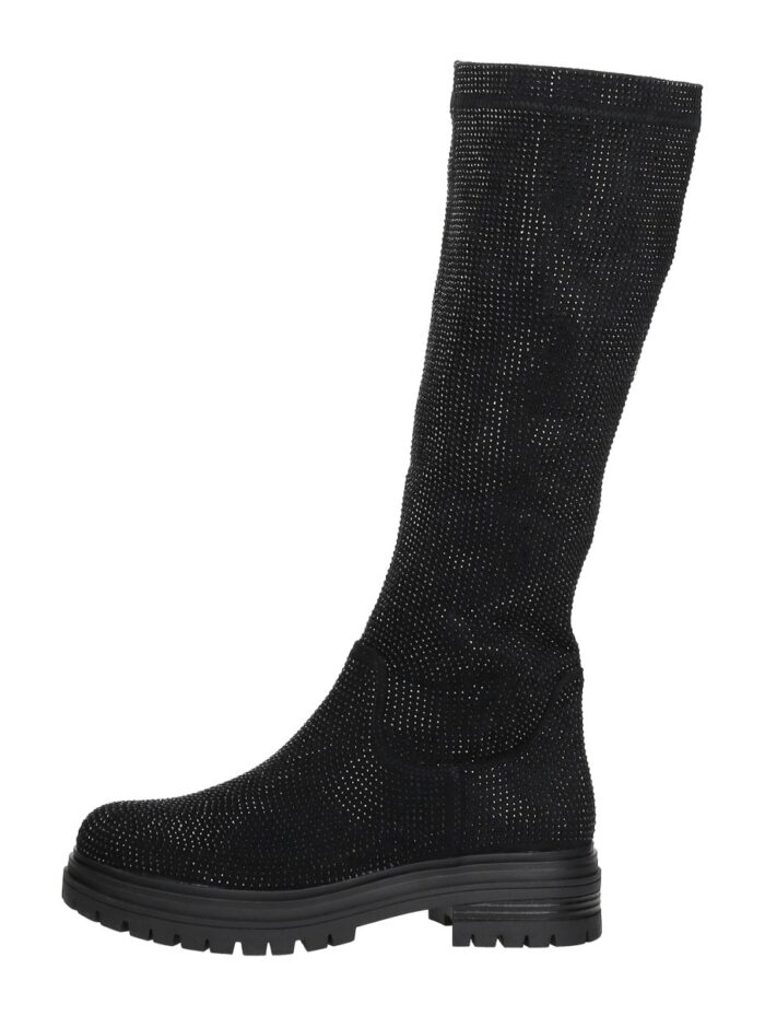 Shoecolate Lange Laarzen – Zwart