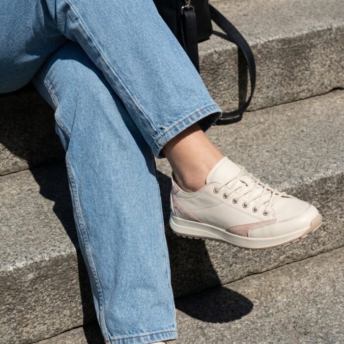 Feyn Sneakers wit Suède