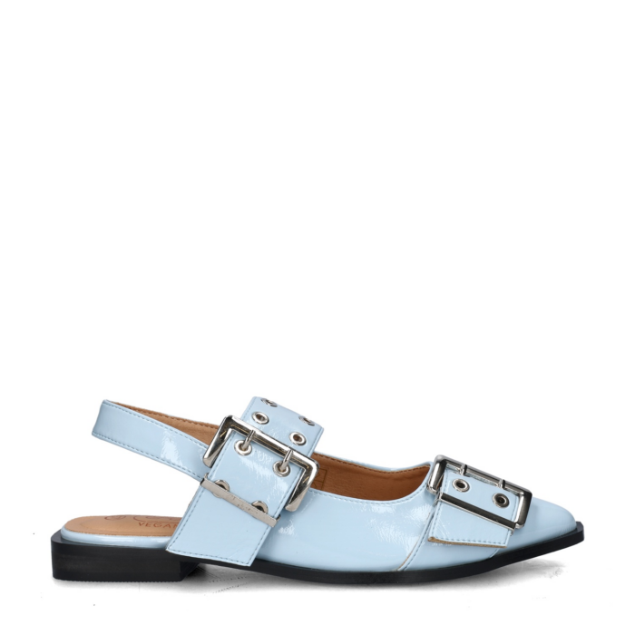 Nelson ballerinas & instappers – Blauw