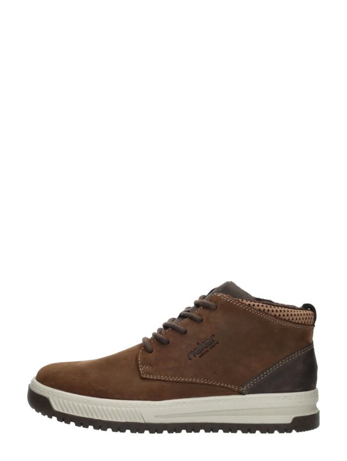 Rieker Veterschoenen Hoog – Cognac