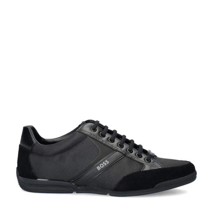 Boss Saturn Low sneakers – Zwart