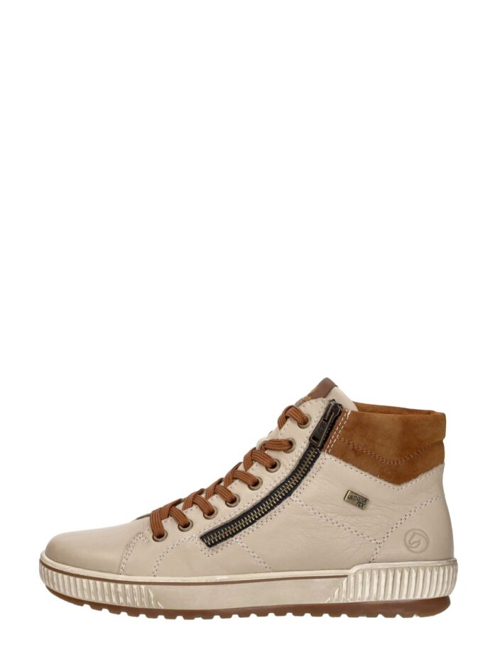 Remonte Veterschoenen Hoog – Gebroken wit
