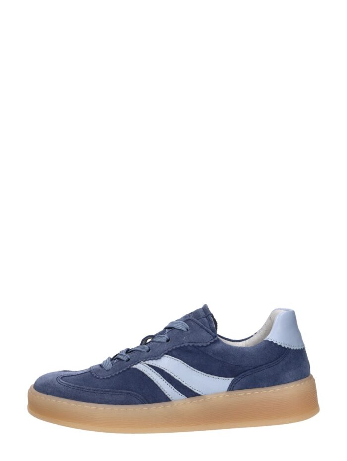 Gabor Sneakers blauw Suéde
