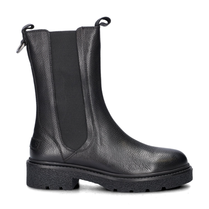 Shabbies Amsterdam Jacy Shelly chelseaboots – Zwart