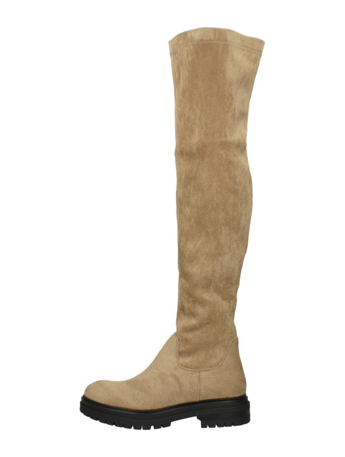 Sub55 Overknee Laarzen – Beige