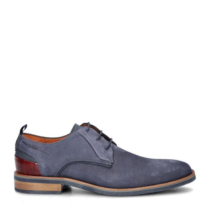 Van Lier Amailfi lage nette schoenen – Blauw