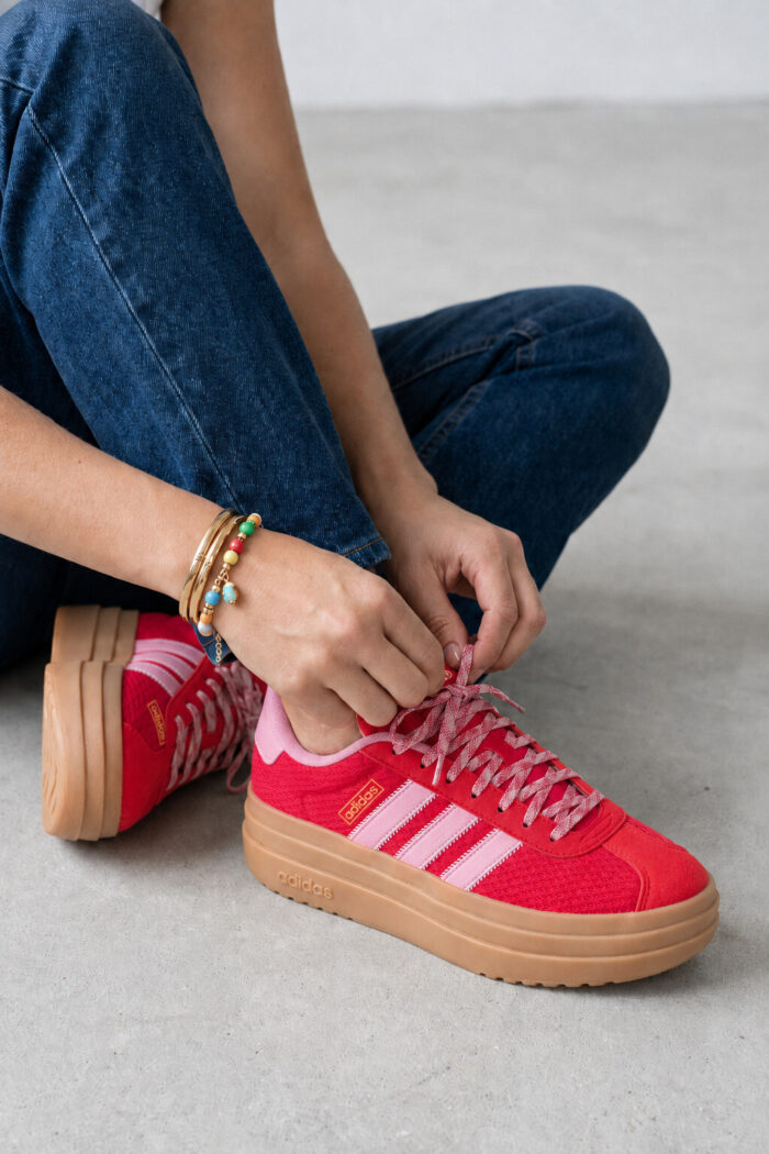 Adidas VL Court Bold Sneakers rood