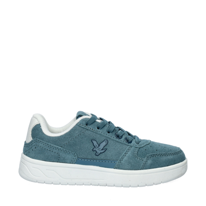 Lyle & Scott Croy Kids lage sneakers – Blauw