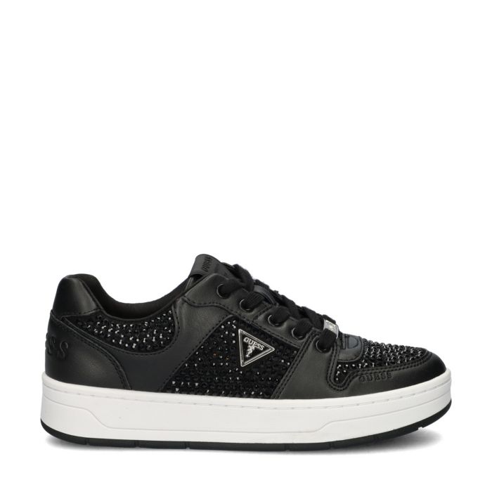 Guess Naresa lage sneakers – Zwart