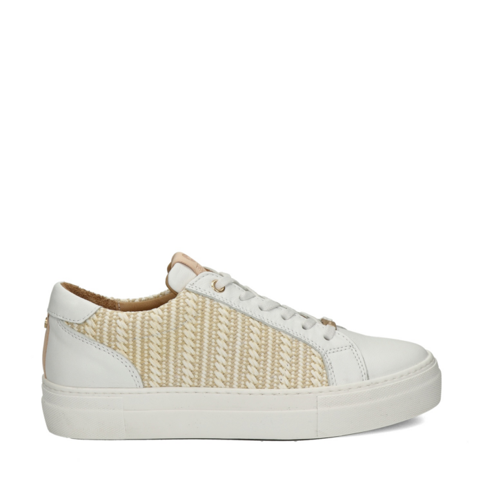 Fred de la Bretoniere Storm Luca lage sneakers – Wit