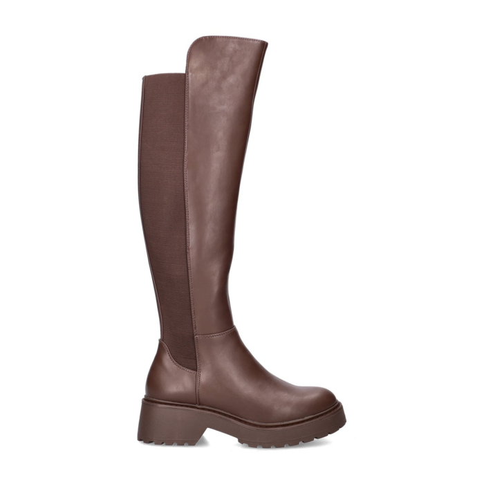 Steve Madden Callback hoge laarzen – Bruin