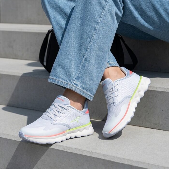 tamaris Light Weight Sneakers blauw Textiel