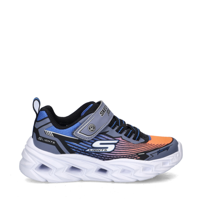 Skechers Vortex klittenbandschoenen – Blauw