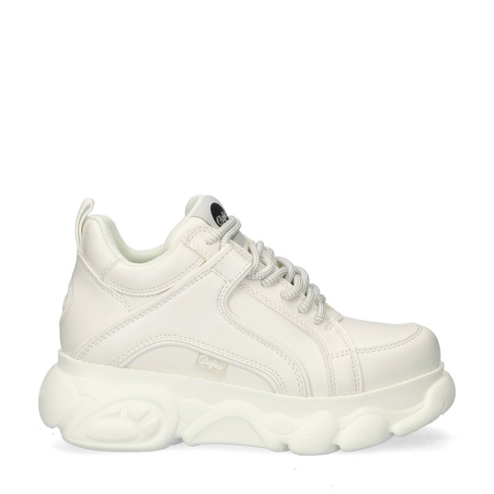 Buffalo Corin Vegan lage sneakers – Wit