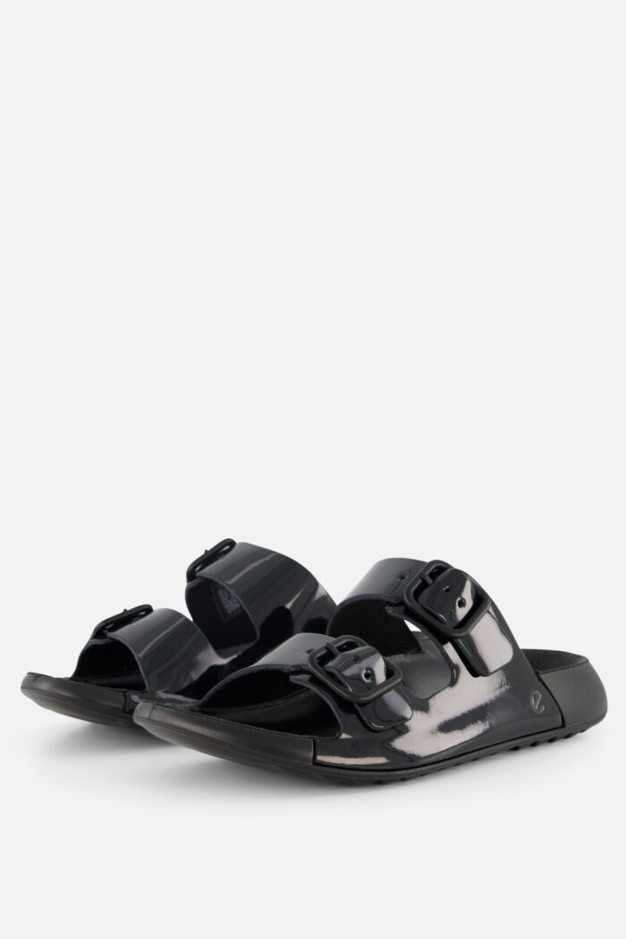 ECCO Cozmo Slippers zwart Leer