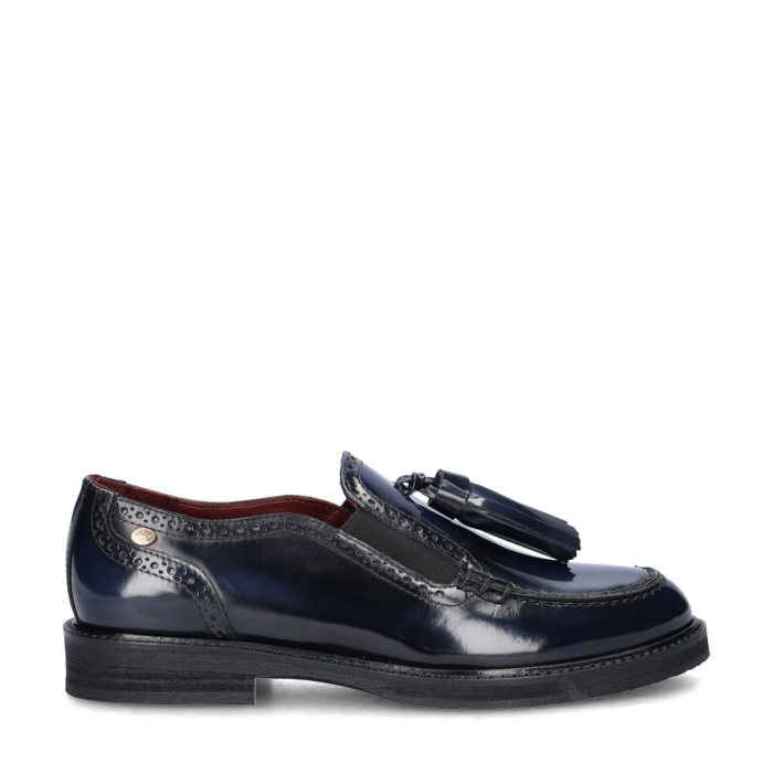 Fred de la Bretoniere Paris Elibra Loa mocassins & loafers – Blauw