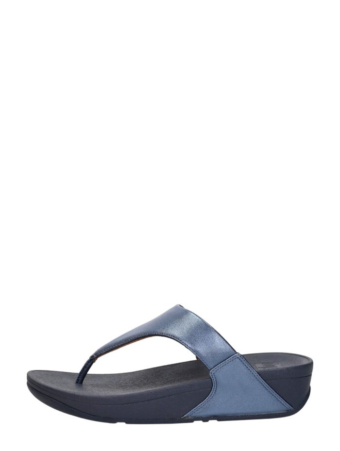 FitFlop Lulu Leather Toe-post – Blauw
