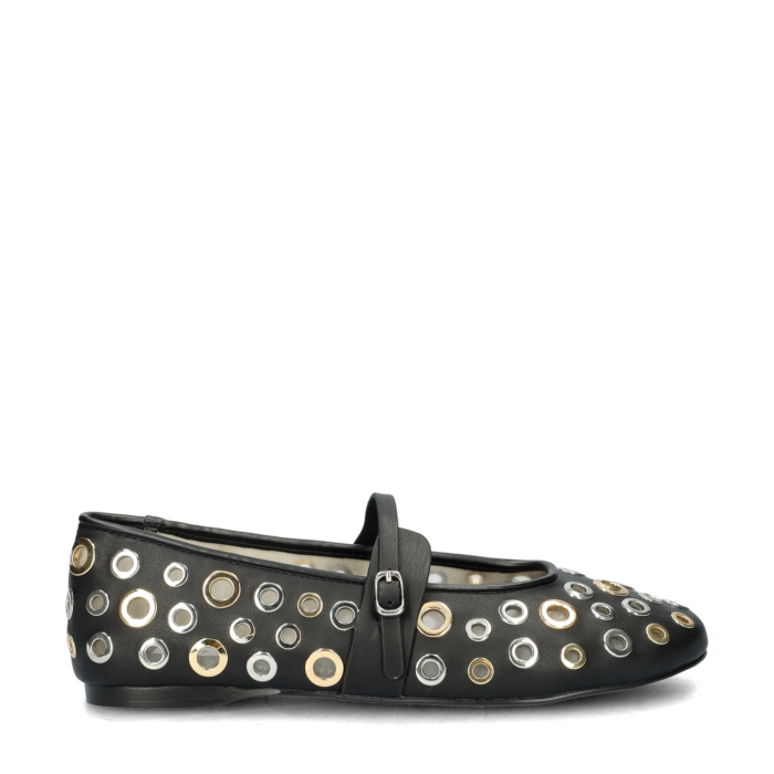 Steve Madden Rejoice-S ballerinas & instappers – Zwart