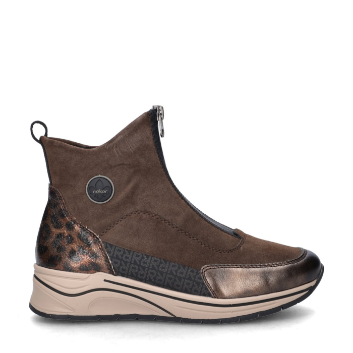Rieker hoge sneakers – Bruin